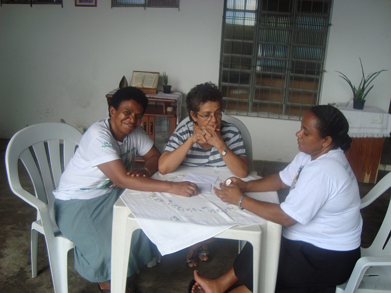 bra1 coordinationteam with sr. silvia in the middle superior of the mission